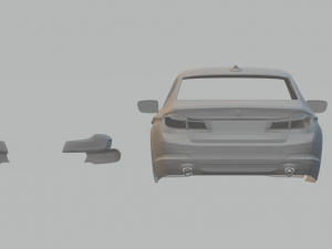 520i 2018 3D Print Model