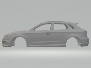 audi rs 3 3D Print Model