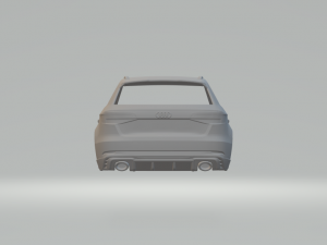 audi rs 3 3D Print Model