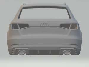 audi rs 3 3D Print Model