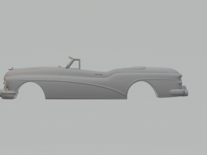 buick skylark convertible 1953 Model Cetak 3D