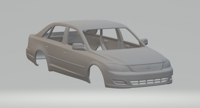toyota avalon 3D Принт Модель .c4d .max .obj .3ds .fbx .stl .blend