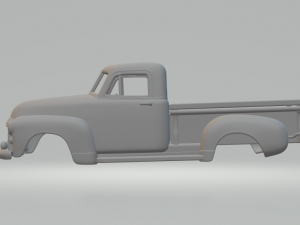 Gmc gmc pickup truck 1952 Modelo de impresión 3D