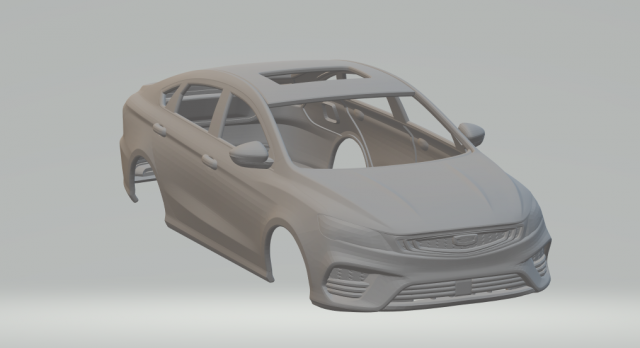 geely bin rui Modelo de Impressão 3D .c4d .max .obj .3ds .fbx .stl .blend 