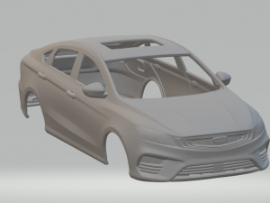 geely bin rui 3Dプリントモデル