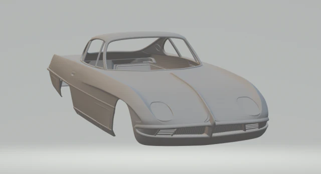 lambo 350 gtv 3D Print Model .c4d .max .obj .3ds .fbx .stl .blend 