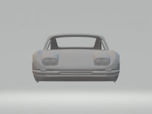 lambo 400 gt 3D 프린트 모델