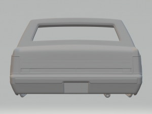 lincoln town car 89 Modèles 3D en vedette