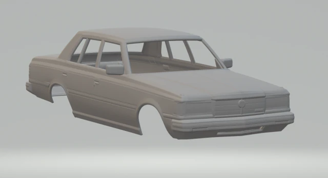 toyota crown mk6 super saloon 82 3D Print Model .c4d .max .obj .3ds .fbx .stl .blend 