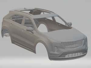 cadillac xt-4 3D Print Model