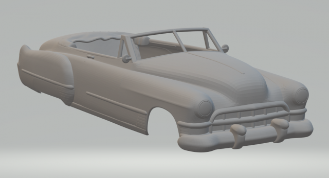 cadillac series 62 cabriolet 49 3D Print Model .c4d .max .obj .3ds .fbx .stl .blend 