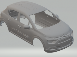 citroen c3 20 Modèles 3D en vedette