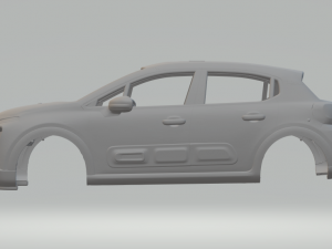 citroen c3 20 Model do druku 3D