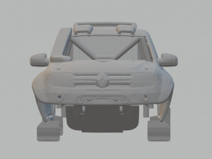 renault duster rally cross 3Dプリントモデル