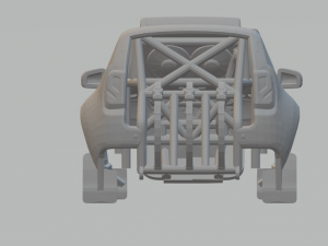 renault duster rally cross 3Dプリントモデル