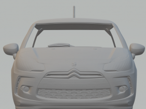 citroen ds3 Model Cetak 3D