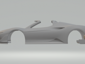 Ferrari j50 Modelo de Impressão 3D