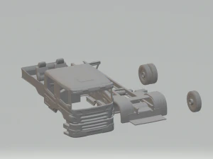 Scania crew cab 3D Print Model