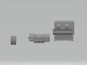 Scania crew cab 3D Print Model