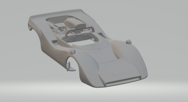 NISSAN R382 69 3D 프린트 모델 .c4d .max .obj .3ds .fbx .stl .blend