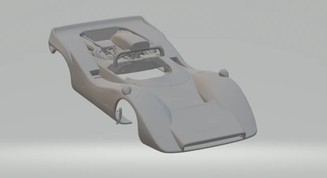NISSAN R382 69 3D Print Model .c4d .max .obj .3ds .fbx .stl .blend