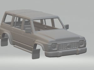 NISSAN patrol mk4 87 Model do druku 3D