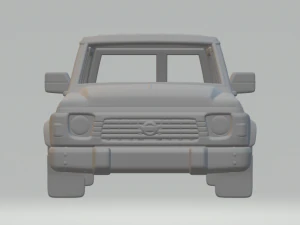 NISSAN patrol mk4 87 3D Print Model