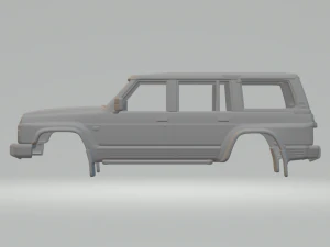 NISSAN patrol mk4 87 3D Print Model