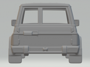 NISSAN patrol mk4 87 3D Print Model