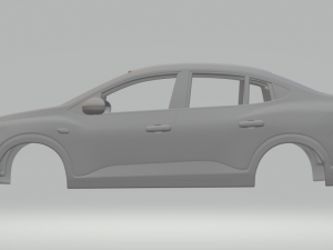 Dacia logan Modelo de impresión 3D