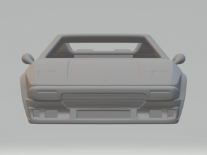 Lambo silhouette p300 Modèles 3D en vedette
