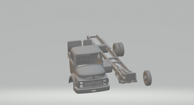 Mercedes benz 1113 kit 3D Baskı Modeli .c4d .max .obj .3ds .fbx .stl .blend 