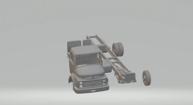 Mercedes benz 1113 kit 3D Print Model .c4d .max .obj .3ds .fbx .stl .blend 
