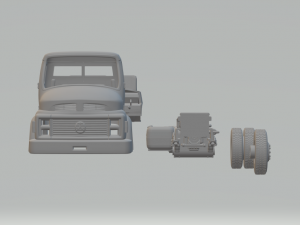 Mercedes benz 1113 kit 3D Baskı Modeli