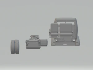 Mercedes benz 1113 kit 3D Print Model