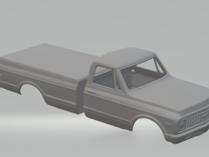Chevrolet c10 long bed 3Dプリントモデル