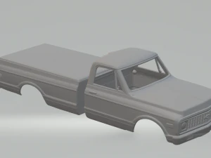 Шевроле с10 довге ліжко 3D Принт Модель