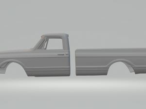 Chevrolet c10 long bed 3D Print Model