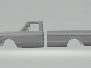Chevrolet c10 long bed 3D Print Model