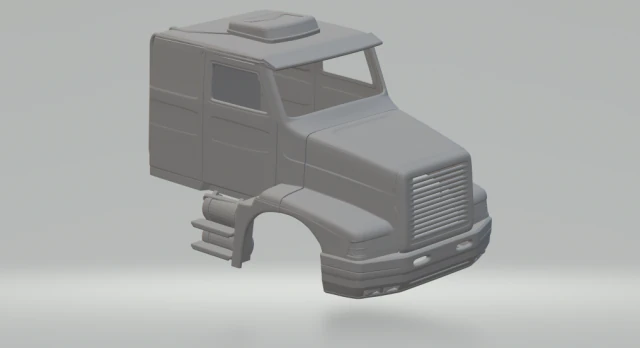 Volvo NL10 340 1991 3D Print Model .c4d .max .obj .3ds .fbx .stl .blend 