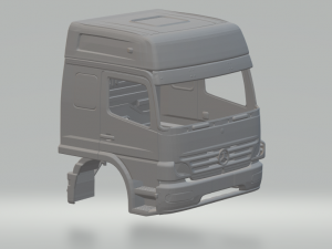 Mercedes benz sleeper 3Dプリントモデル