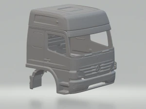 Schlafwagen von Mercedes Benz 3D Druckmodell