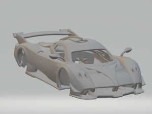 2022 Pagani Huayra R 3D Print Model