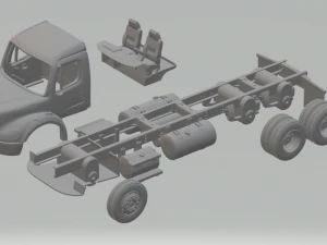 Freightliner M2 3D Принт Модель