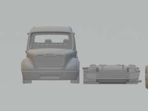Freightliner M2 3Dプリントモデル