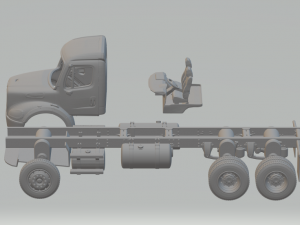 Freightliner M2 3Dプリントモデル