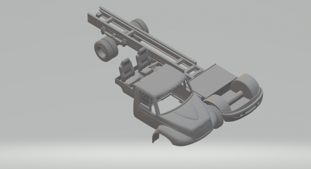 International Durastar 4300 3Dプリントモデル .c4d .max .obj .3ds .fbx .stl .blend 