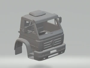 Cabine do caminh&atilde;o tit&atilde; Vw Modelo de Impressão 3D