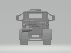 Vw titan truck cabin Modelo de Impressão 3D