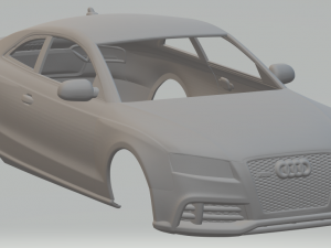 Audi rs 5 3D प्रिंट मॉडल